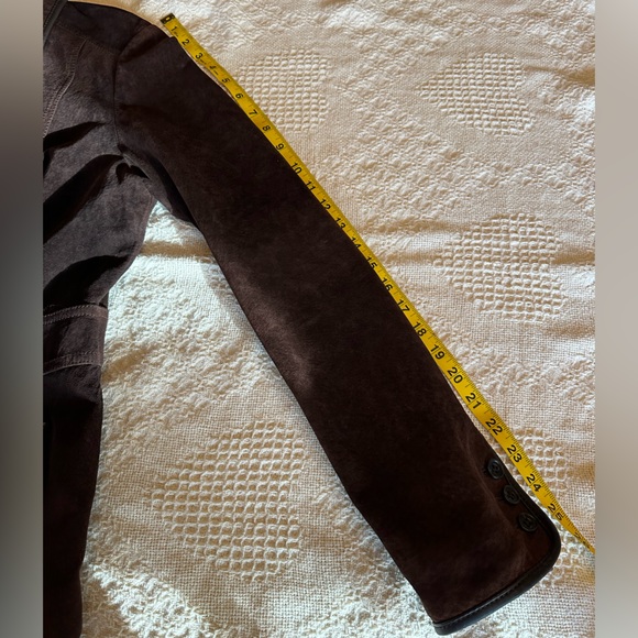 Eddie Bauer Seattle Suede Genuine Leather Jacket - Picture 4 of 12